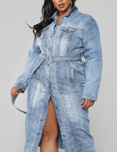 Load image into Gallery viewer, Blaze | Denim Trench
