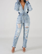 Load image into Gallery viewer, Rustic Rush | Denim Jumpsuit

