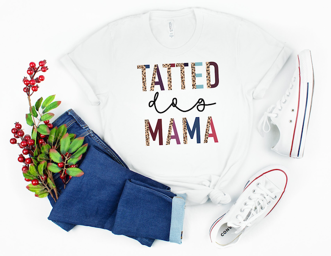Tatted Dog Mom | T-Shirt